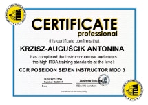 Certyfikat MOD 3